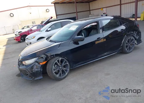 2017 Honda Civic Sport Touring from USA, damaged, VIN SHHFK7H9XHU228776